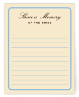 Aperitif Bridal Shower Insert Cards