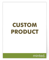 Landscape Custom Bridal Shower Insert Cards