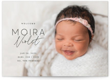 Petite Birth Announcements