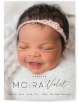 Petite Birth Announcements