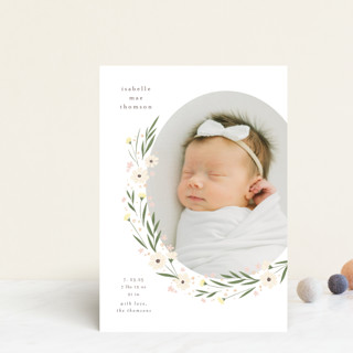 Cottage Birth Announcement Petite Cards