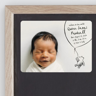 Disney's Classic Pooh Birth Announcement Magnets