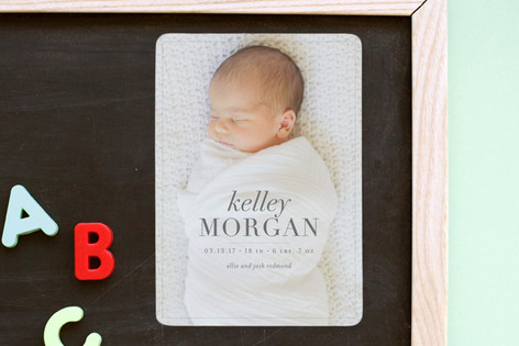 graced Birth Announcement Magnets