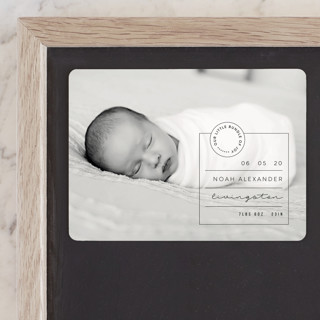 Special Delivery Birth Announcement Magnets