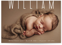 Birth Announcement Postcards