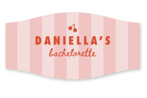 Cherries Bachelorette Party Favor Stickers