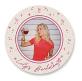 Illustrated Grad Bachelorette Party Favor Stickers