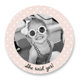 Estate Bachelorette Party Favor Stickers