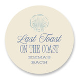 Beach Babe Bachelorette Party Favor Stickers