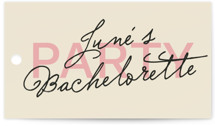 Gals and Gabs Bachelorette Party Favor Tags