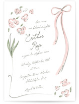 By Grace Bris and Baby Naming Invitations