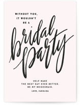 Best day just got better Bridesmaid Cards