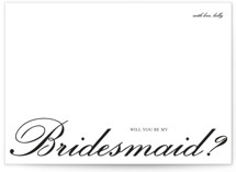 Finely Bridesmaid Cards