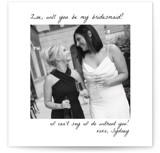 Polaroid Bridesmaid Cards