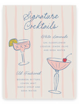 Fun Stripes Bar Signs