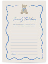 So Beary Cute Baby Shower Activity Cards