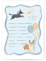 Party Puppies Baby Shower Activity Cards