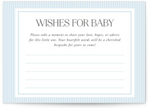Sweet Stripes Baby Shower Activity Cards
