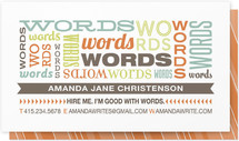 Good with Words Business Cards
