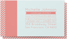 Mint & Mauve Business Cards