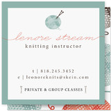 Pretty Skein Business Cards