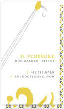 Dog Walker Business Cards