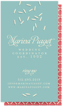 Wedding Coordinator Business Cards