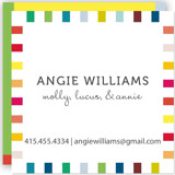 Colorful Playtime Business Cards