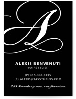 Initial Love Business Cards