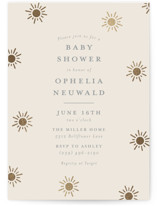 Sun Toss Foil-Pressed Baby Shower Invitations