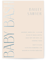 Ephrata Foil-Pressed Baby Shower Invitations