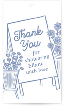 Fresh Off the Market Bridal Shower Favor Tags