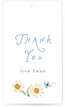 Wildflower Wreath Bridal Shower Favor Tags