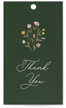 Floral Greenery Bridal Shower Favor Tags
