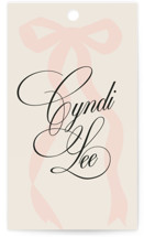Bridal Shower Favor Tags