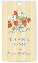 Strawberry Sunshine Bridal Shower Favor Tags