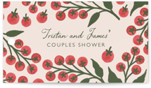 Cherry Tomatoes Bridal Shower Favor Tags
