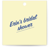 Courthouse Bridal Shower Favor Tags
