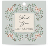 Parisian Roses Bridal Shower Favor Tags