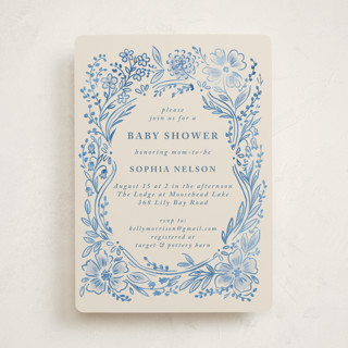 Baby Frame Baby Shower Invitations