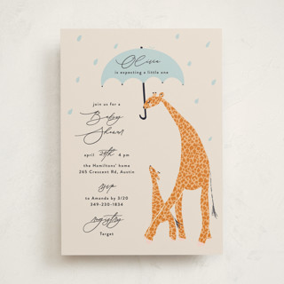 Take Shelter Baby Shower Invitations