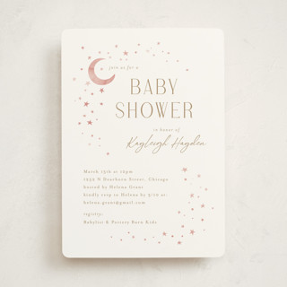 Stardust Baby Shower Invitations