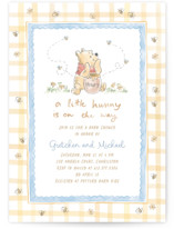 Disney's Winnie The Pooh and a Lil Hunny Baby Shower Invitations