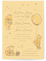 Disney's Winnie the Pooh Little Honey Baby Shower Invitations