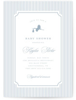 Storybook stork Baby Shower Invitations