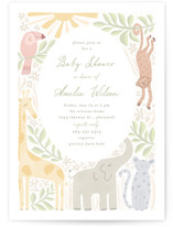 Littlest Friends Baby Shower Invitations
