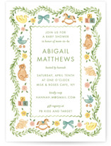 Wave Baby Shower Invitations