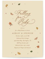 Sweet Autumn Baby Shower Invitations
