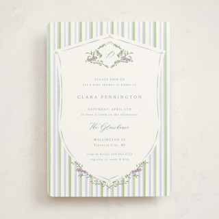 Vintage Whimsy Baby Shower Invitations