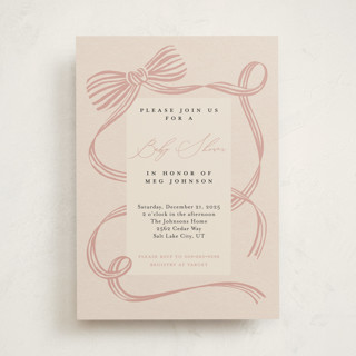 Neddy Baby Shower Invitations